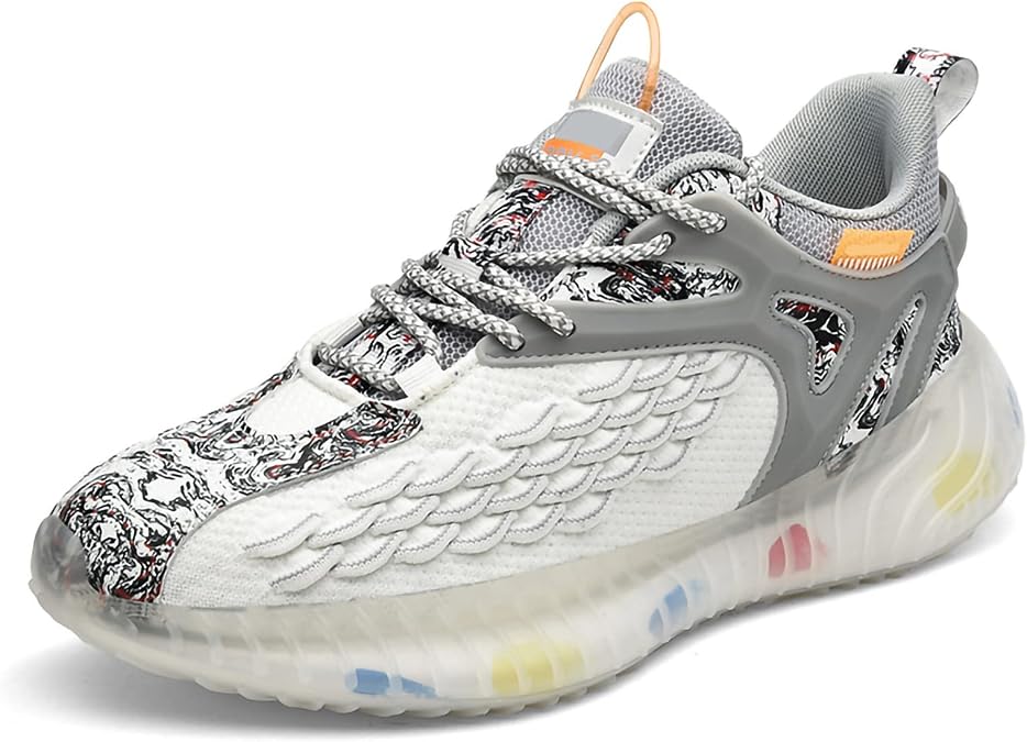 Mens Women Trainers Lightweight Running Shoes- Breathable Athletic Tennis Shoes Gym Walking Fitness Jogging Sneakers Casual Sport Shoes,Jogging Shoes for Runners