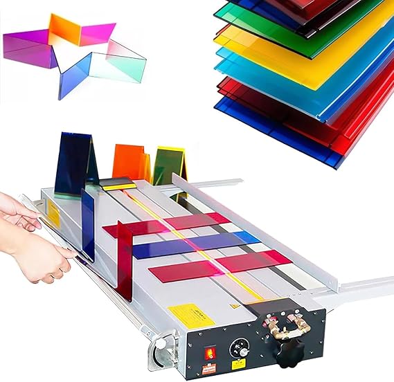 Acrylic Bending Machine, Portable Acrylic Bending Machine with 0-160° Angle Adjustment and 20Mm Heating Width, for PVC & Acrylic Sheets ABM700