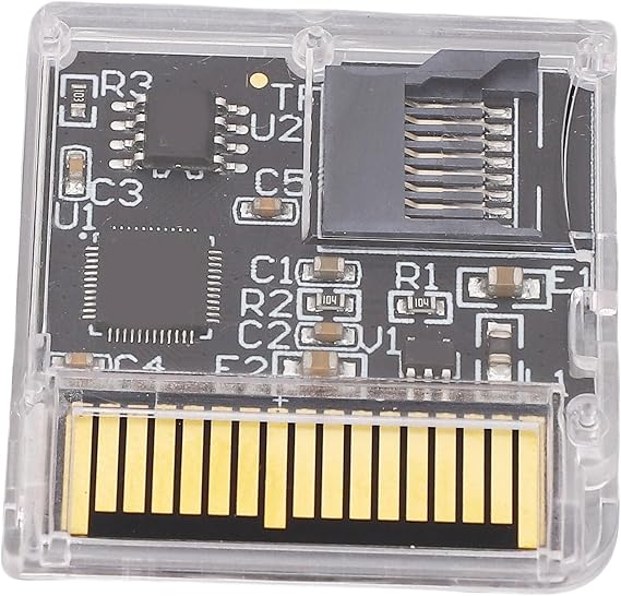 PUSOKEI EZ Parallel Flash Cartridge Card, EZ Parallel FPGA Chip DS Card, Fast Loading Gaming, Compatible with NDS NDSL NDSi NDSiXL 3DS 2DS N3DS 3DSLL