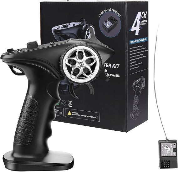 RC Controller and Receiver Kit – Remote Transmitter