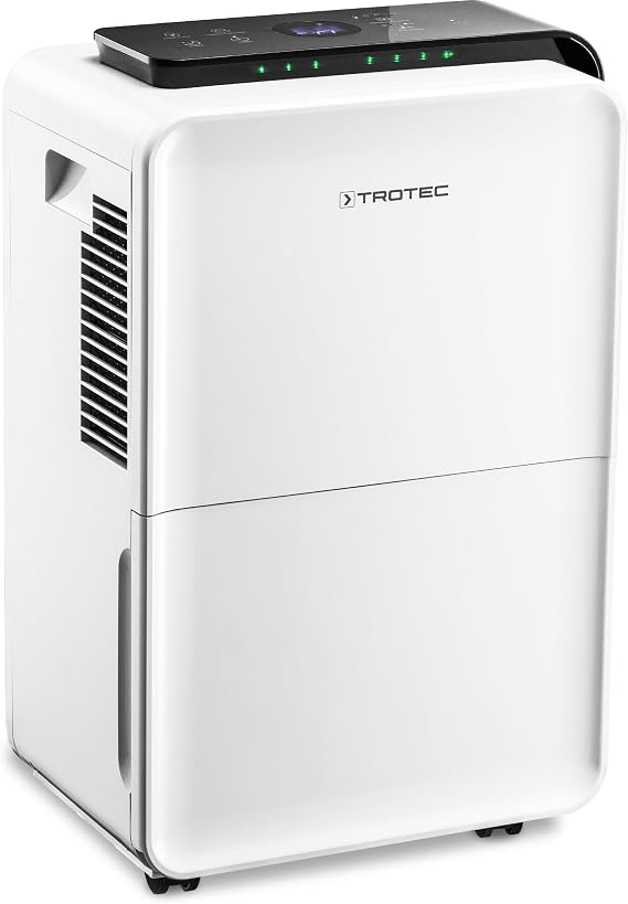 TROTEC TTK 99 HEPA Nem Alma Cihazı ve Hava Temizleyici | 90 m²/230 m³'e kadar olan odalar için uygundur | Su haznesi yakl. 4 litre