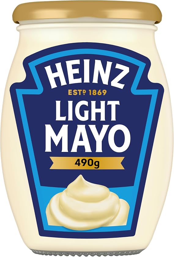 Heinz Light Mayonnaise Glass Jar 490g