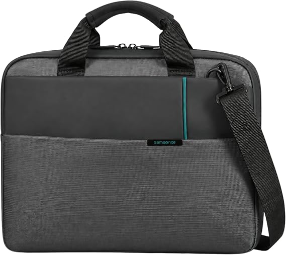 Samsonite 16N-09-001 Qibyte Notebook El Çantası, 14.1", Antrasit