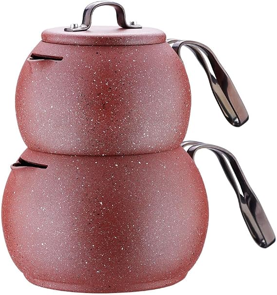 KORKMAZ A231 Pottery Teapot Set