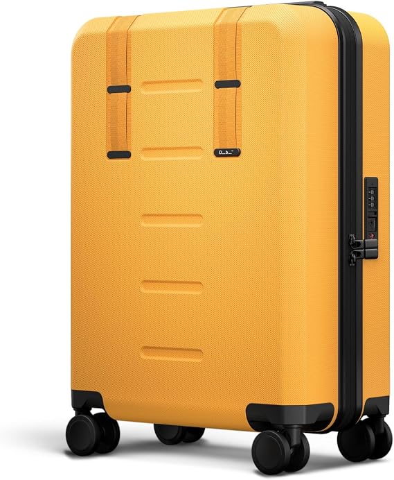 Db Journey D_b_ Ramverk Compact Hard-Shell, 4-Wheel, Spinner Luggage, Parhelion Orange, Carry-On, Bag
