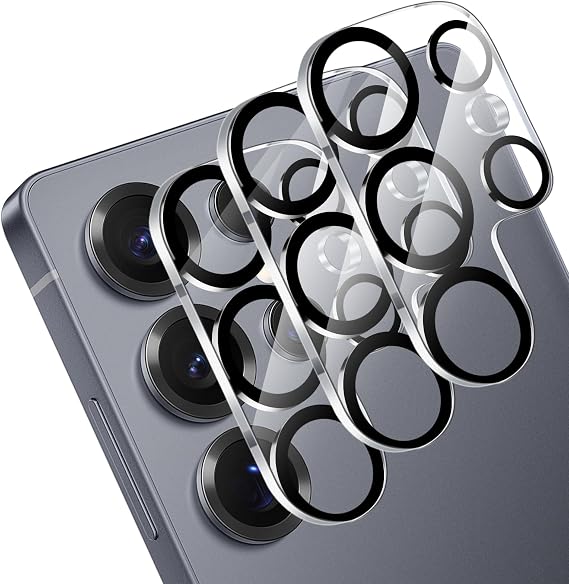 OFFCUP Camera Lens Protector for Samsung Galaxy S25 Ultra, 3 Set