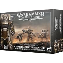 Games Workshop - Warhammer - Horus Heresy - Legiones Astartes: Cataphractii Terminators with Combi Bolters and Power Fists