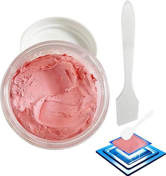 Computer Thermal Paste, Heat Resistant Compound, Highly Conductive Putty, Efficient Cooling Solution, Perfect for Heatsinks, Electronic Devices, PC Builds, Repair 10G