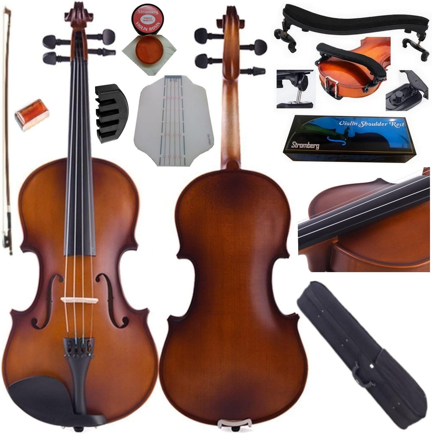 Stromberg VIOLIN - MATTE PILLOW  SILENCER  GUIDE ADULT VIOLIN