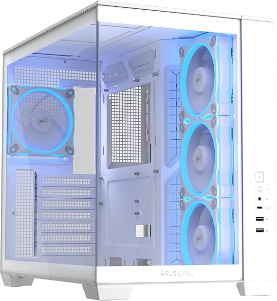 Asus A32 Plus M-atx 3.2 Gen 2x1 Type C Portu Ve 360mm Aio Cpu SoĞutucu & 420mm Ekran Kartiyla Uyumlu Beyaz