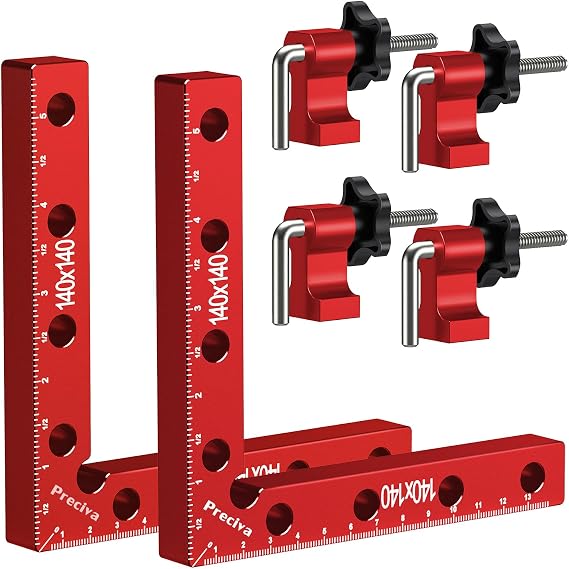 Preciva 90 Degree Positioning Square Clamp Aluminum Alloy Right Angle Clamp
