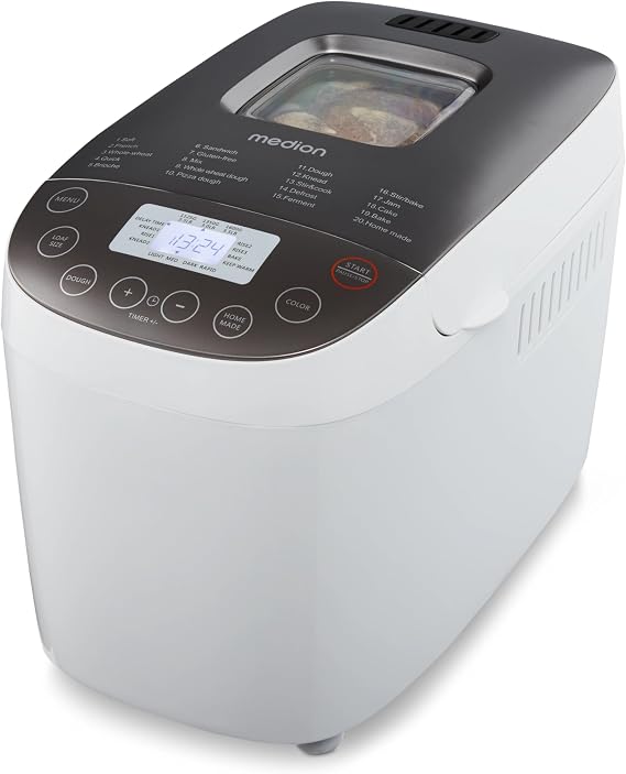 MEDION Bread Maker Bread Maker 950 Watt up to 1600 g