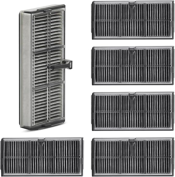 Pack of 6 HEPA Filter Accessories for Dreame L10s Ultra Gen2/Gen3 X40/X30