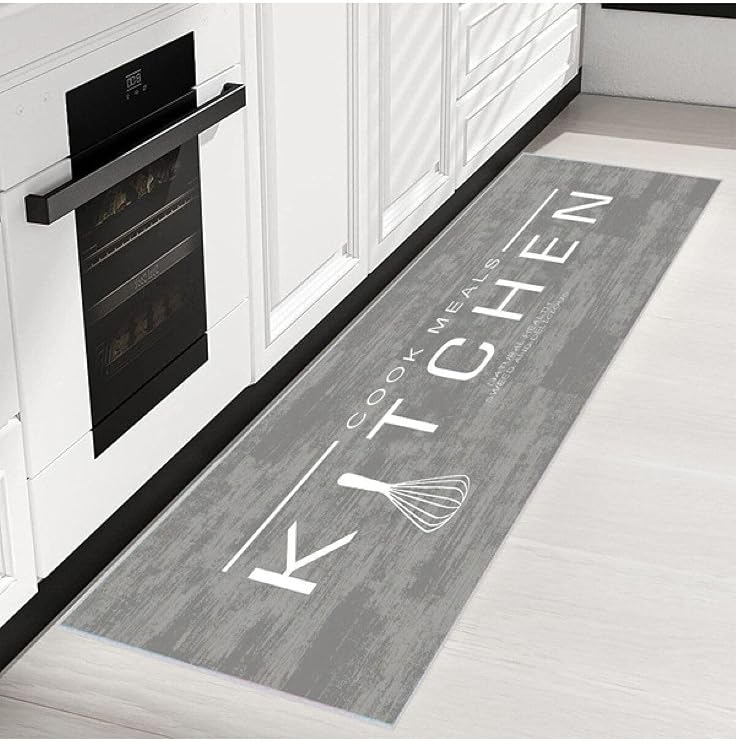 Rovigo Home Dijital Baskı Yıkanabilir Kaymaz Taban Mutfak Halısı RVG2051-SD521 80x150 cm