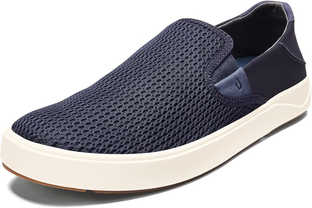 OluKai Lae'ahi Men's Slip On Shoes, Versatile & Casual Everyday Trainers