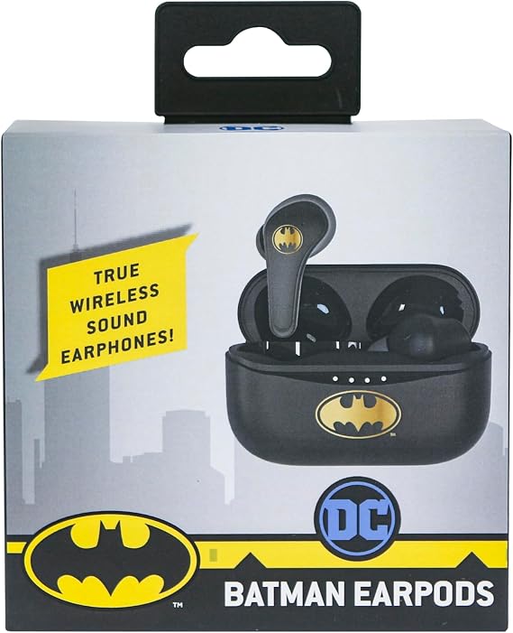 OTL Technologies Batman Wireless Bluetooth V5.0 Headphoneswith Charging Case