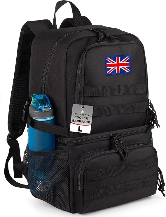 Tactical Cooler Backpack for Men,28L Backpack With 2 Compartment