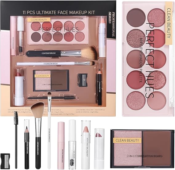 Beginner Makeup Kit Womens Face Makeup Set Professional