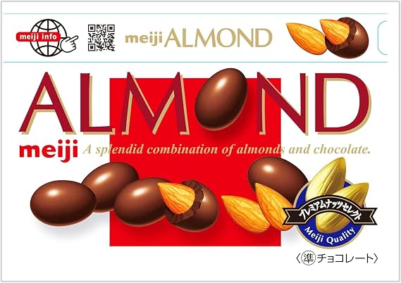 Meiji Almond Chocolate, 2.7 oz 79 g