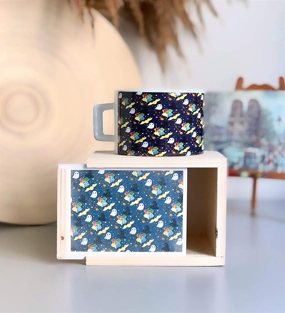 giftmoda Mini Büyücü Tasarımlı Kutulu Kupa