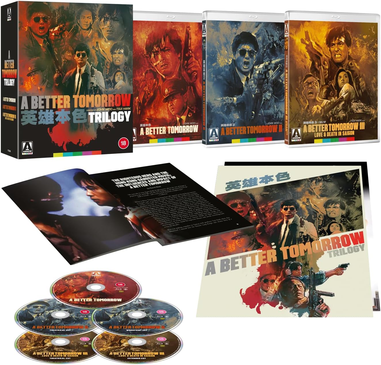 A Better Tomorrow Trilogy Limited Edition Blu-ray