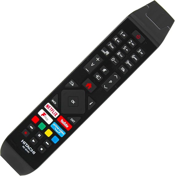 Original RC43141P Remote Control Compatible With Hitachi 32HEV210U HD Ready LED Freeview Smart LED TV