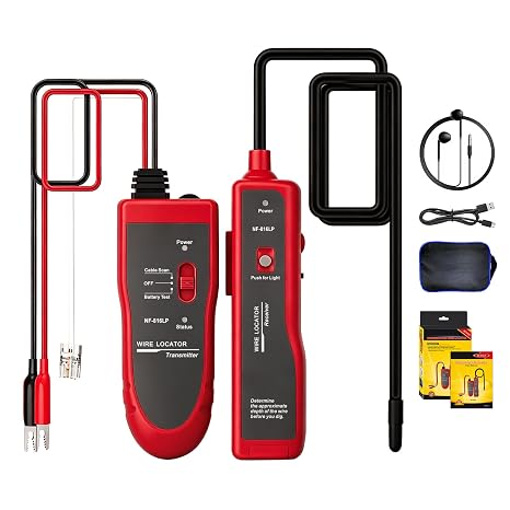 Underground Wire Locator, Electrical Wire Tracer for Locate Buried Cable