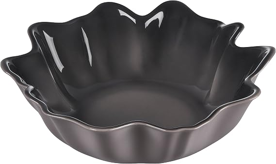 Le Creuset Stoneware Iris Collection Serving Bowl, 15", Oyster