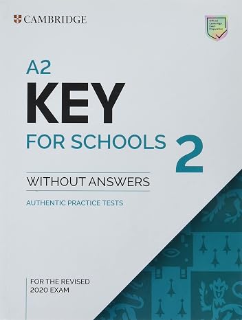 A2 Key for Schools 2 Student`s Book without Answers