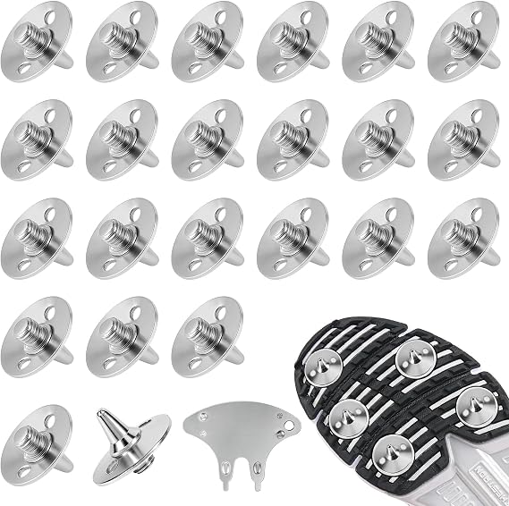 22pcs Replacement Golf Spikes With Spanner, Thread Diameter 5.7mm