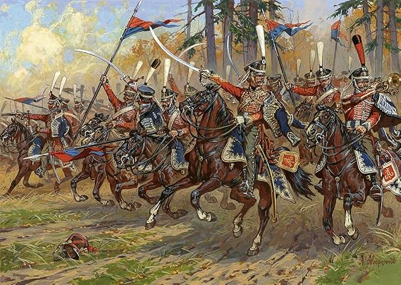 Zvezda Russian Hussars 1812 500788055 – 1: 72 – 14