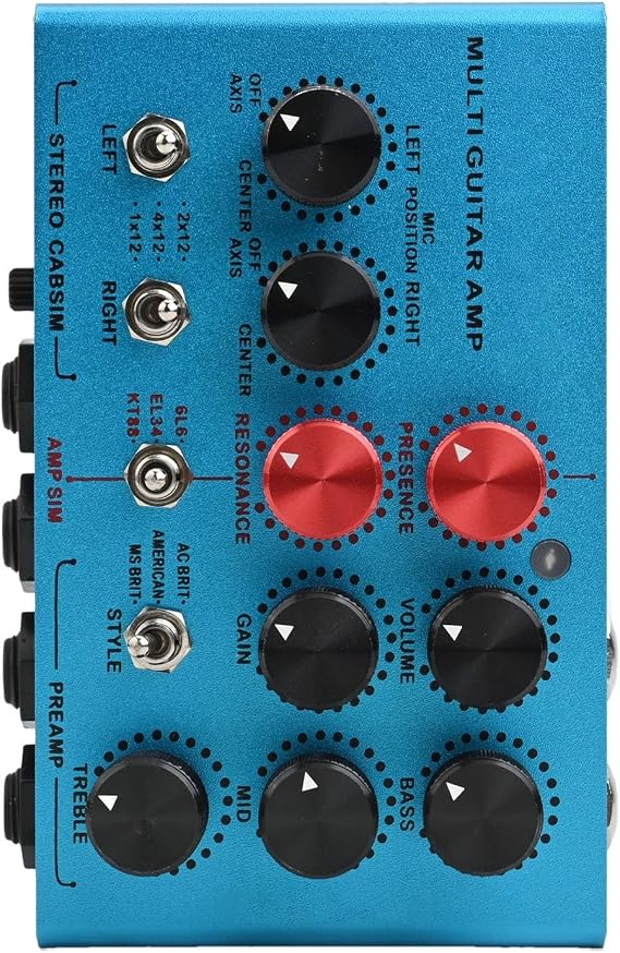 Guitar Amp Simulator Pedal for fx Loop 3-Loop Box Guitar Amp