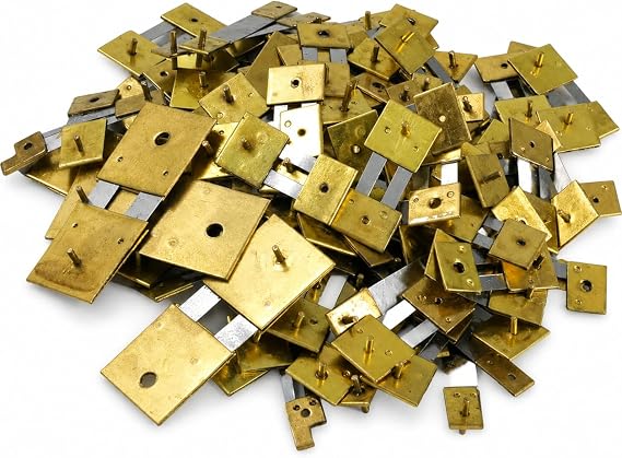 100 Piece Clock Suspension Springs for Grandfather, Wall and Mantel Clocks
