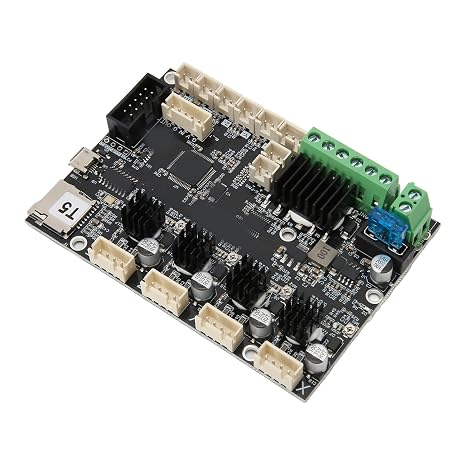 3D Printer Silent Board, TMC2225 Driver V4.2.7 Motherboard, Ultra Quiet Motor Drive Chip Board with V0.0.6 Firmware, Compatible with Ender 3 Ender 3 V2 Pro 5
