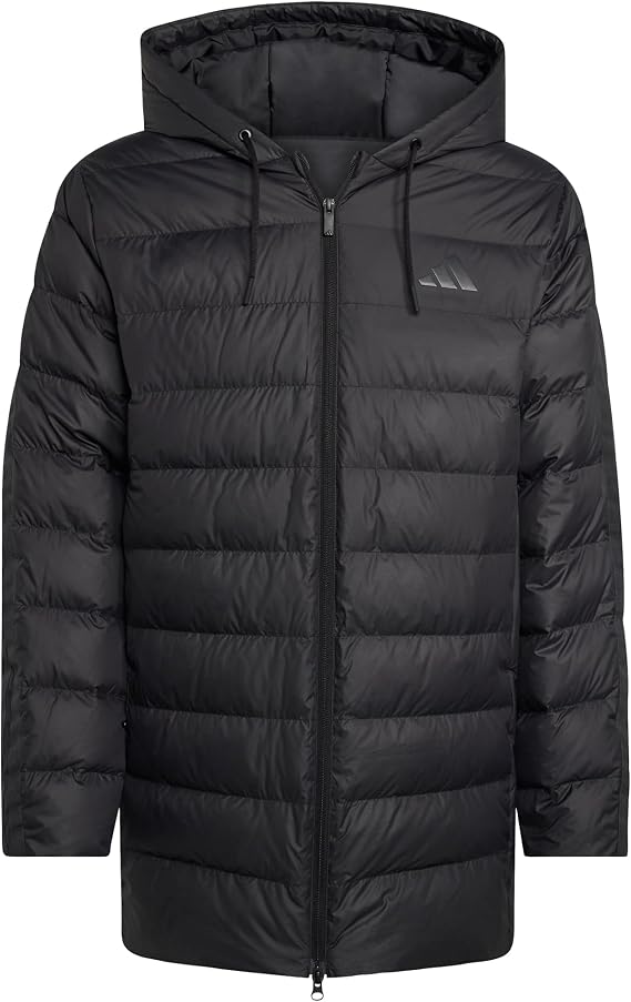 adidas Essentials CLIMAWARM 3-Stripes Light Down Hooded Parka
