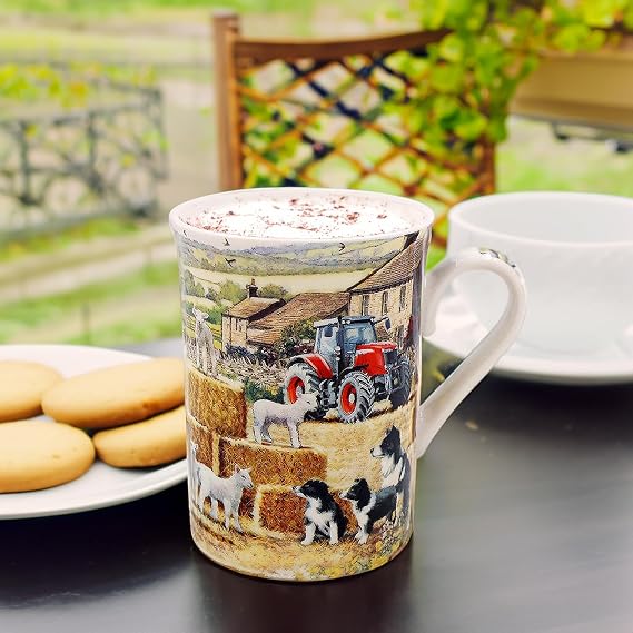 Lesser & Pavey Macneil Studios Collie & Sheep Mug