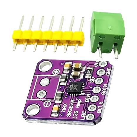 Replacement Clear Sound Output for MAX98357 MAX98357A I2S 3W Class D Amplifier Board Port I2S Decoding Module