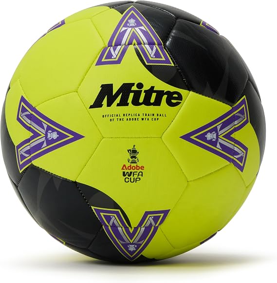 Mitre | Training Women's FA Cup Football | High Performance Training Ball | Extra Durable Design