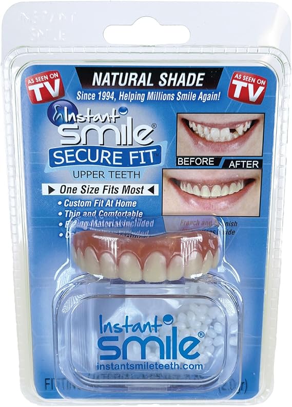 Instant Smile Secure-Fit Upper Teeth Veneer -