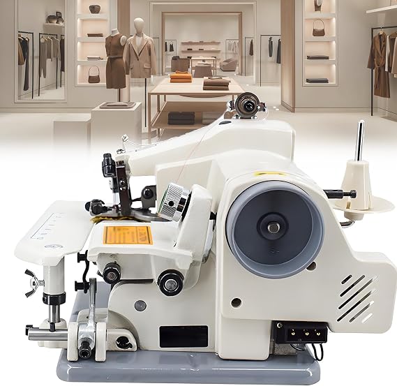 Professional Hemmer Clothes,Portable Blind Stitch Hemming Machines,Sewing Embroidery Machine,with 1200rpm Speed,for Home Use Hemming Trousers,Skirts,Dresses