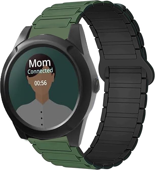 Lamshaw Compatible for AngelSense Watch Bands, Quick Release Silicone Sport Strap Watchband Compatible for AngelSense Assistive Technology Watch