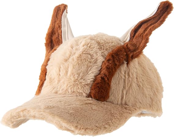 Dog Ear Baseball Hat 2000s Popular Plush Baseball Hat Breathable Octagonal Long Brims Hiphop Dancing All Age Doberman Ear Plush Caps