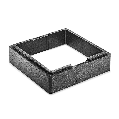thermohauser Mounting Frame for EPP Thermobox Pizza 41.0 x 41.0 x 11.4 cm Black (Not Suitable for Eco-Line)