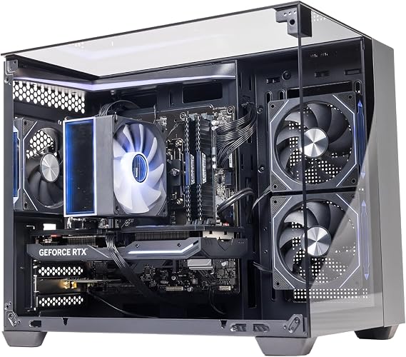 GTR Gaming PC | Intel Core i7-12700KF | RTX 5060 | 32GB DDR4 3600MHz | 1TB NVMe SSD | Windows 11 Home | 600W 80+ Bronze PSU | ARGB Case | Wi-Fi