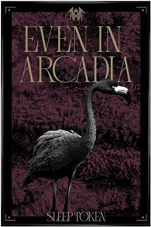 Grindstore Sleep Token (Arcadia) Maxi Poster - Black Gloss Framed - Framed Poster Print, Wall Decor/Art, Home Gift Idea, For Living Room, Bedroom, Home or Office Display