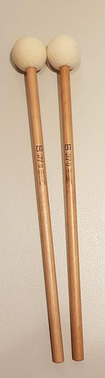 Timpani Beater Felt Bass Drum Mesh Drum Marching Paradet Drum Coachmusic HT-3 Pack of 2