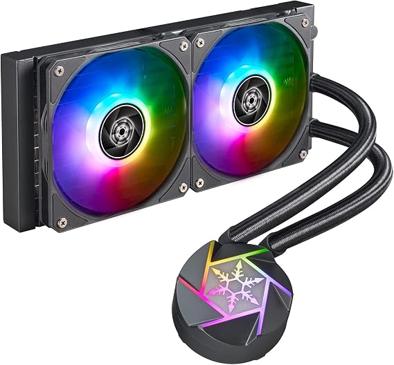 SilverStone Technology VIDA 240 Slim High Performance Slim All-in-One Liquid Cooler, SST-VD240-SLIM