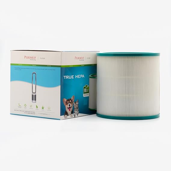 Purmed Hepa Filtre + Karbon Filtre Dyson ile Uyumlu TP00 / TP01/ TP02 / TP03 /BP01 / HP02/ AM11