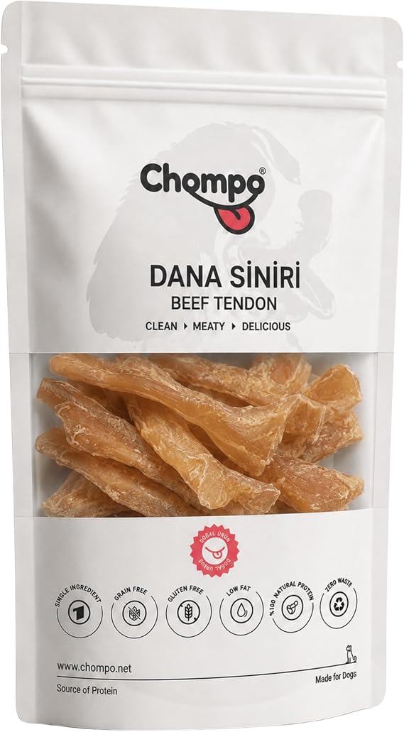 Chompo Dana Ense Siniri 100% Doğal Katkısız Köpek Ödül Maması 100 Gr