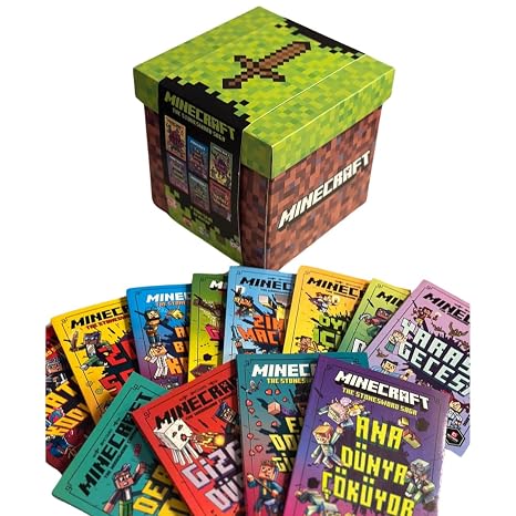 Mega Minecraft Küpü 12 Kitap Set